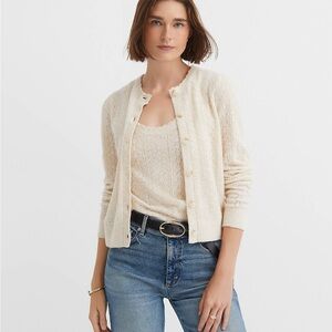 LOFT twin set cardigan & tank